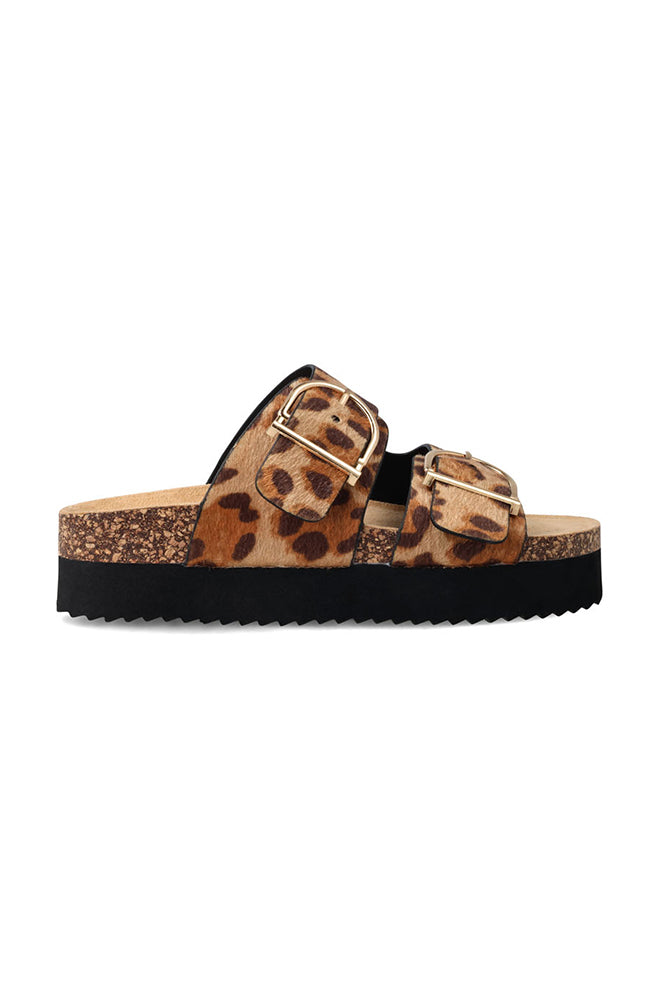 Stacey Animal print platform sandal