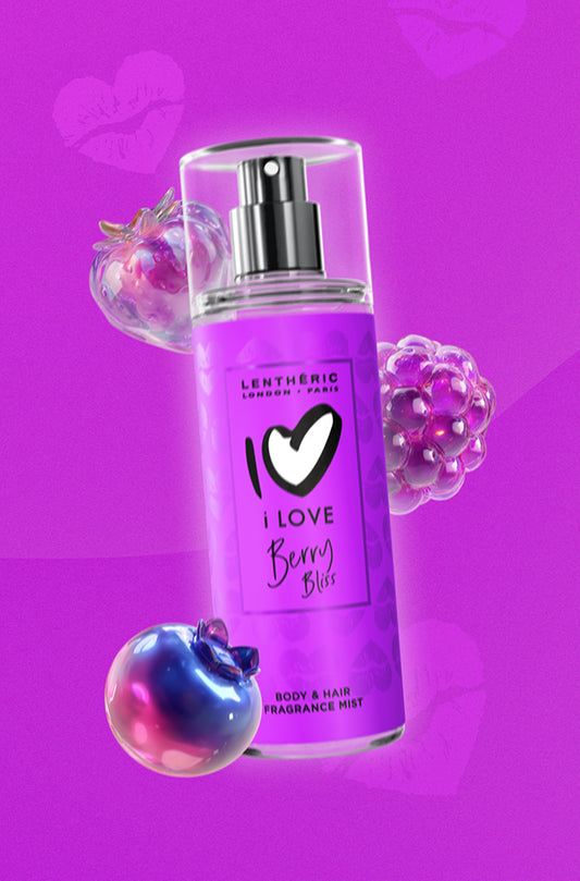LENTHERIC I LOVE BERRY BLISS BODY & HAIR FRAGRANCE MIST 100ML