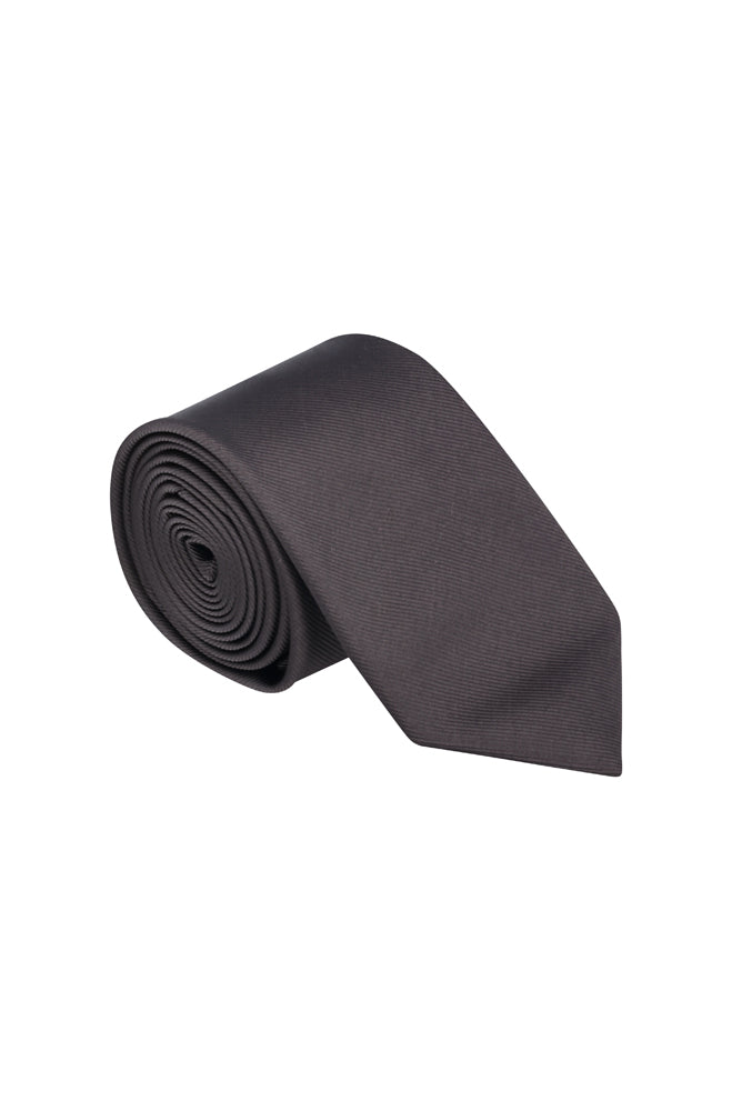 EZRA TIE & TIE-CLIP - GREY