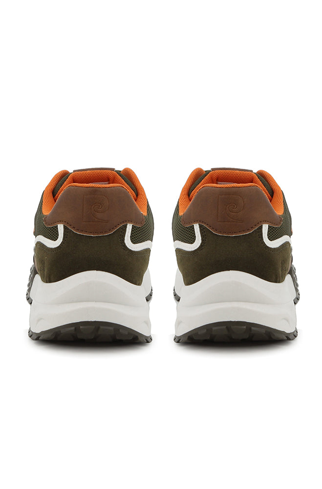 Pierre Cardin Jimmy casual lace up olive multi