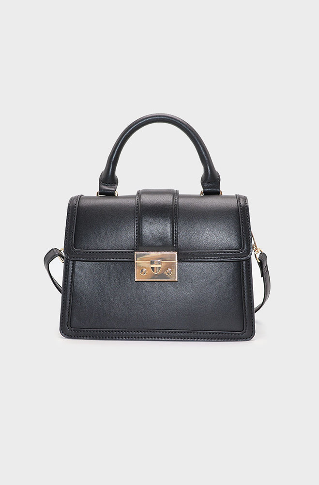 Denise Mini Structured Bag _ 158470 _ Black