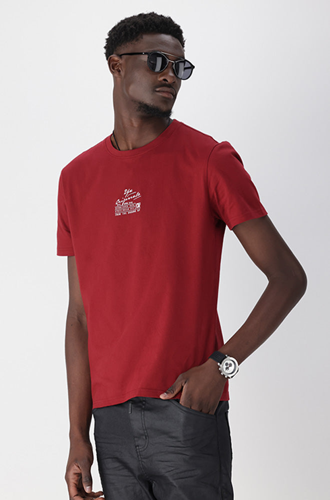 Mens | Dextre Tee _ 164716 Red T-shirts