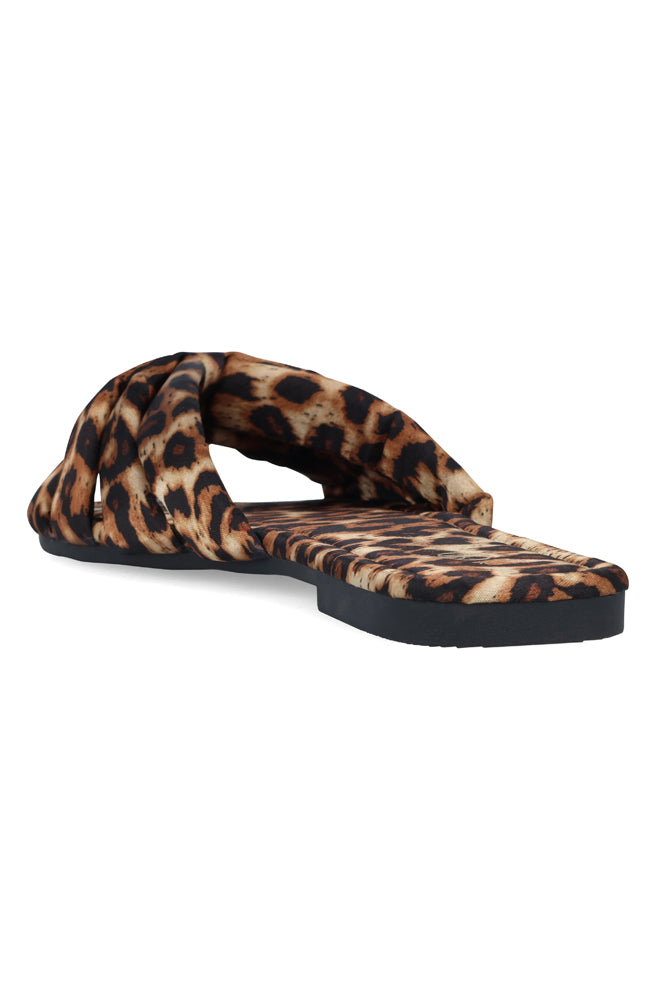 Saskia All over animal print sandal