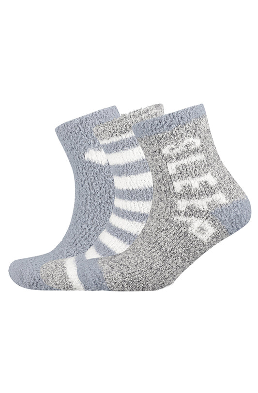 ELIA FLUFFY SOCKS 3PK