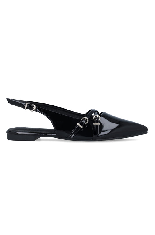 Anya Double strap pointy slingback formal pump