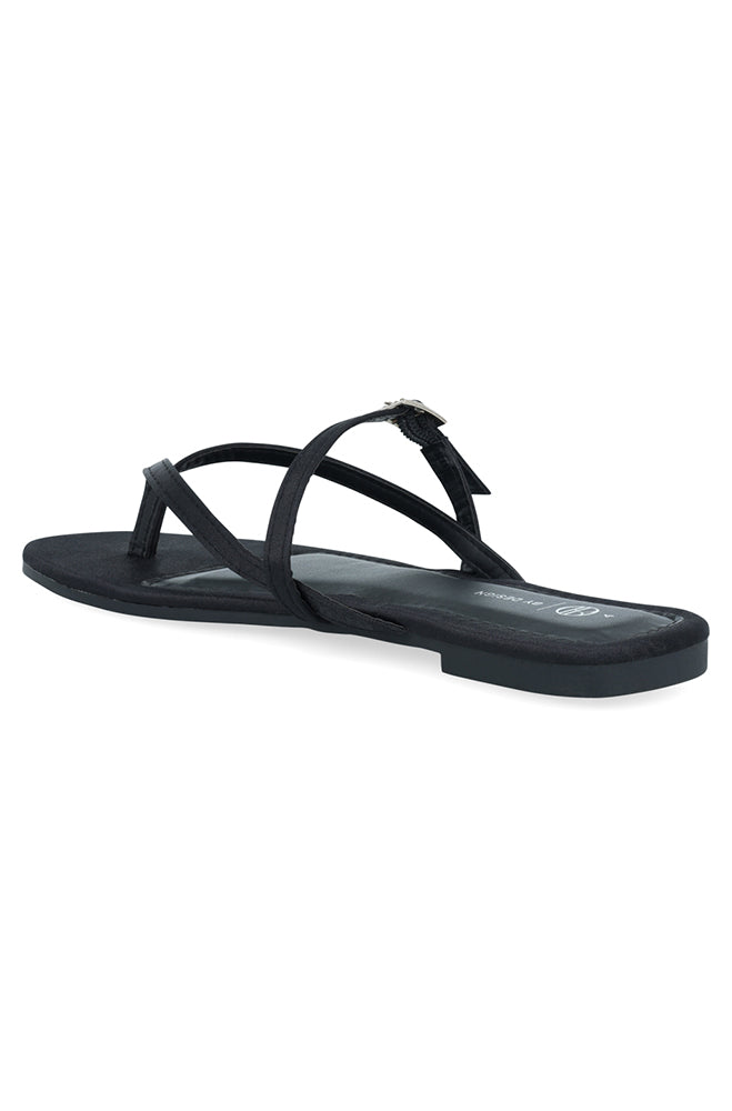 Ivy Satin toe post sandal