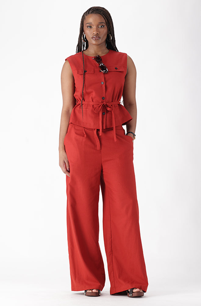 KYRA WIDE LEG PANTS