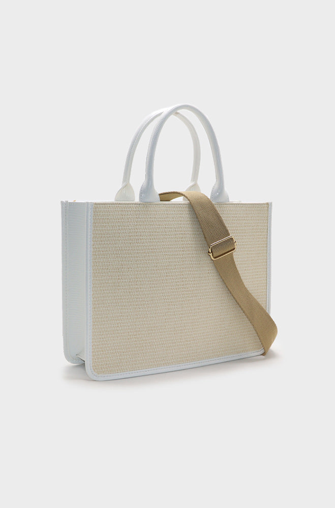 HAILEY RAFIA TOTE BAG