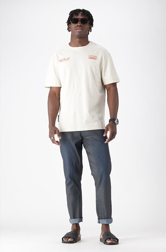 Modem Slim Fit Coated Denim