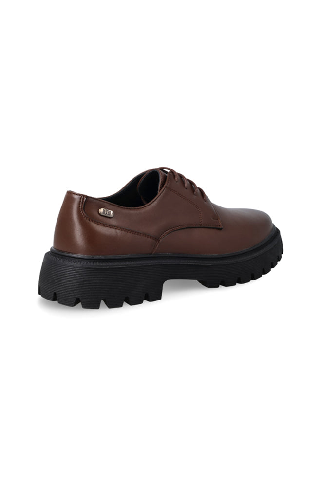 Lejaun Lace up cleated formal shoe