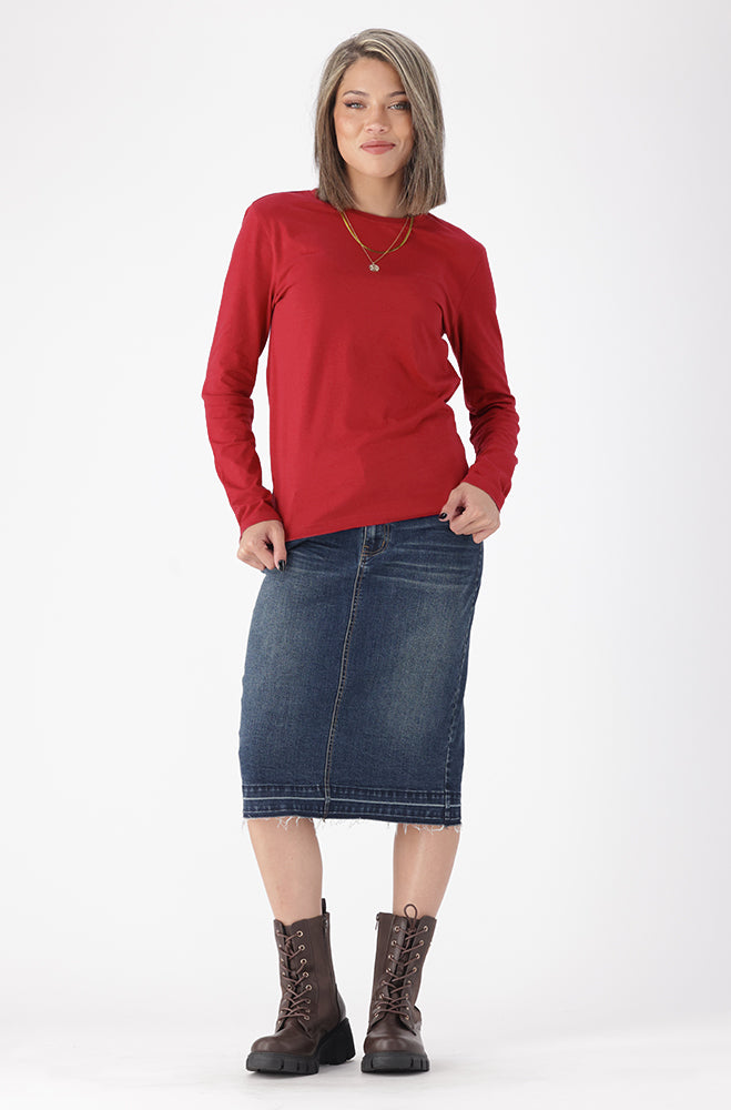CLEO CREW NECK TEE