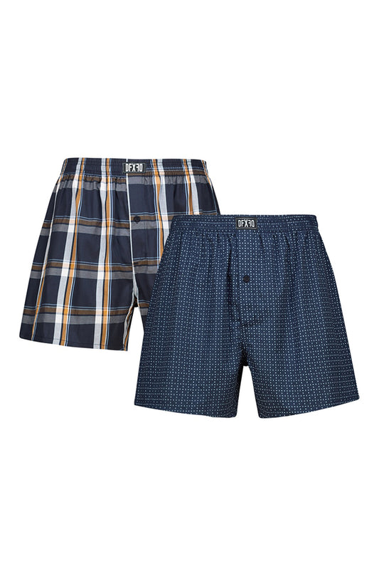 EZRA WOVEN BOXER 2PK
