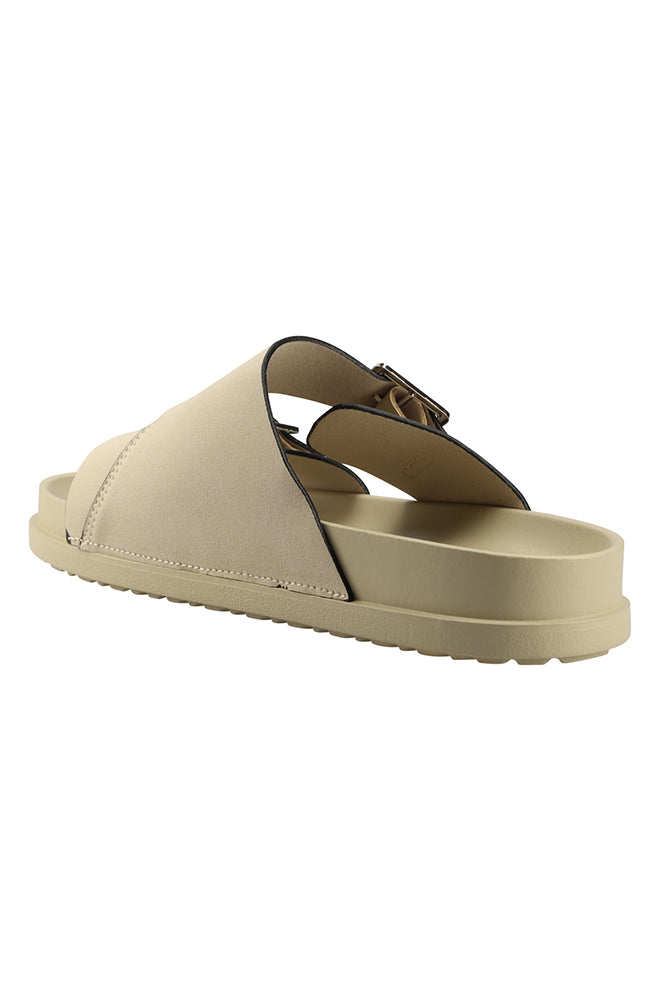 Nicola Double buckle moulded slide