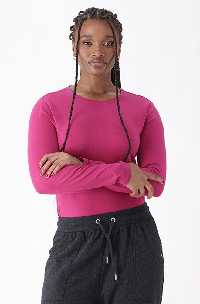 CLEO CREW NECK TEE – Dunns