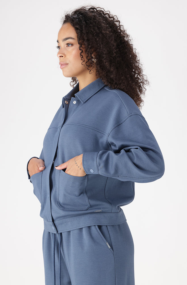 SHILOH SOFT TOUCH SHACKET TOP