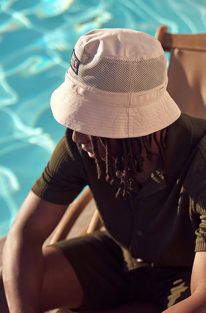 JAE BUCKET HAT - STONE