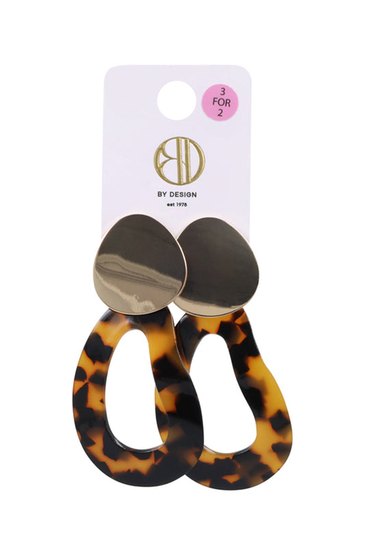 BIANCA TORTOISE SHELL EARRINGS