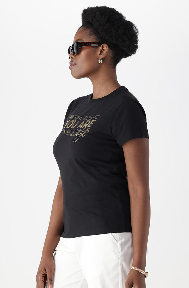 Ladies | Zola Regular Fitted Graphic Tee T-shirts
