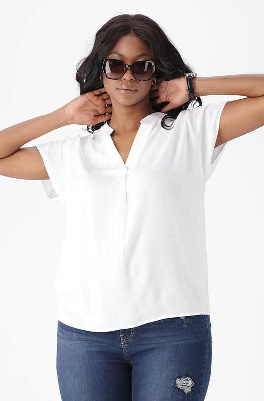 JADEN PORTOFINO HI LOW HEM TOP