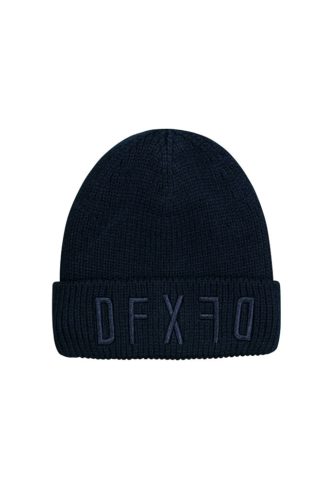 Martin Ribbed Beanie _ 159587 _ Navy