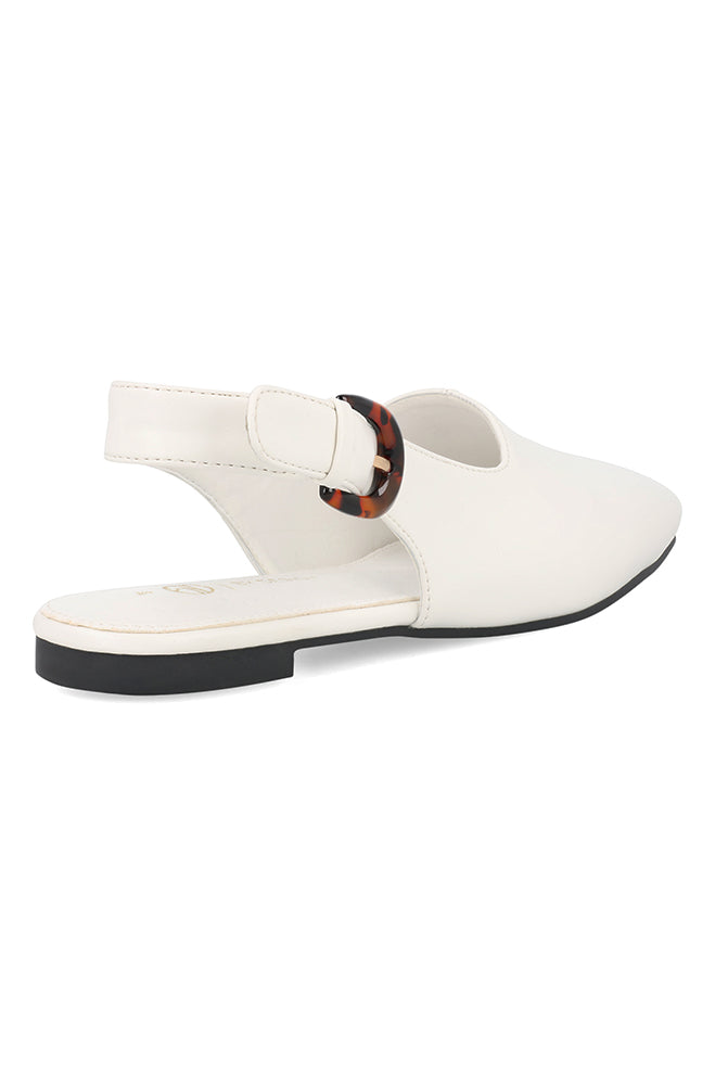 Ashley Slingback square toe pump