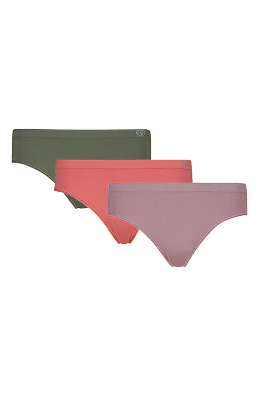 Inez Sf Bikini With Lace Trim 3pk _ 164386 _ Multi