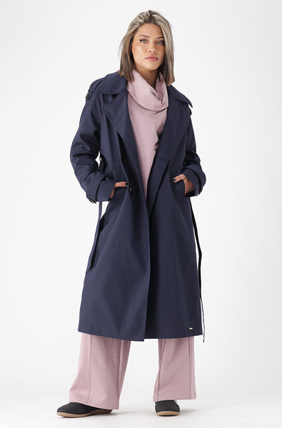 ELOISE BELTED TRENCH COAT – Dunns