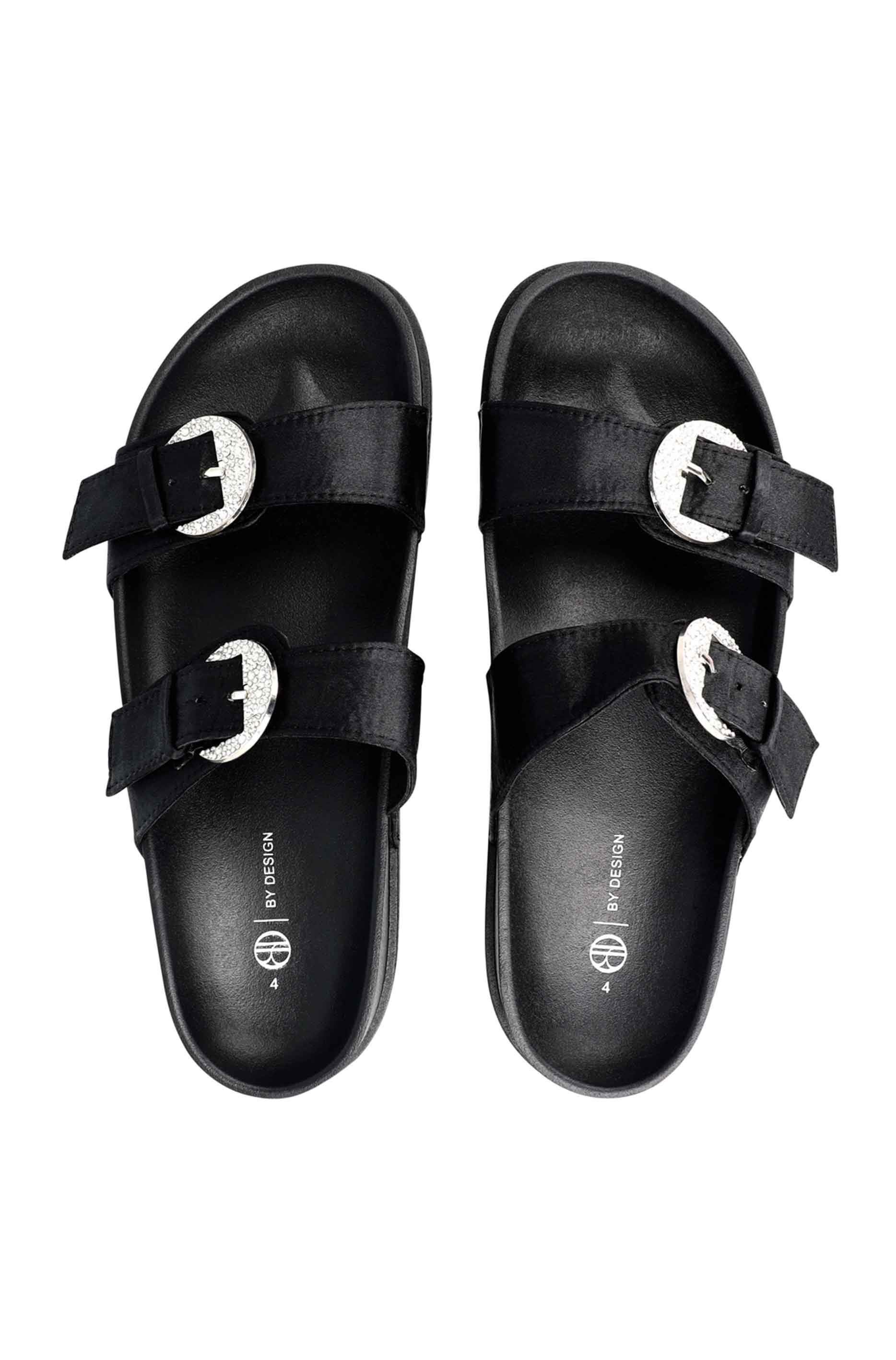 Footwear | Donne Diamante Double Buckle Sandal Sandals