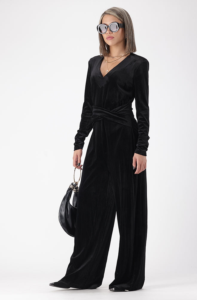 TIANA VELOUR JUMPSUIT