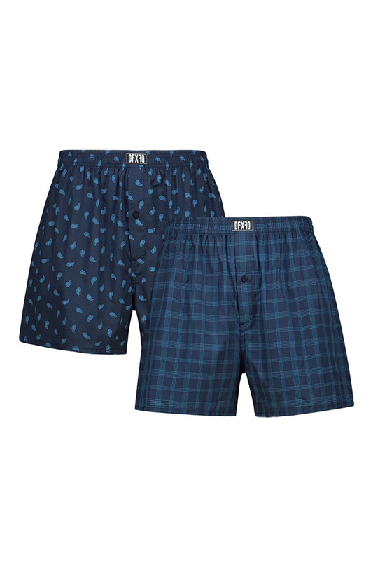 DUKE 2PK WOVEN BOXER