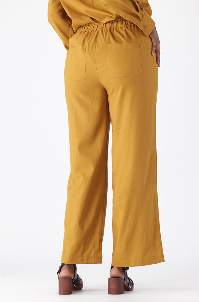 KALLIE LINEN BLEND PANTS