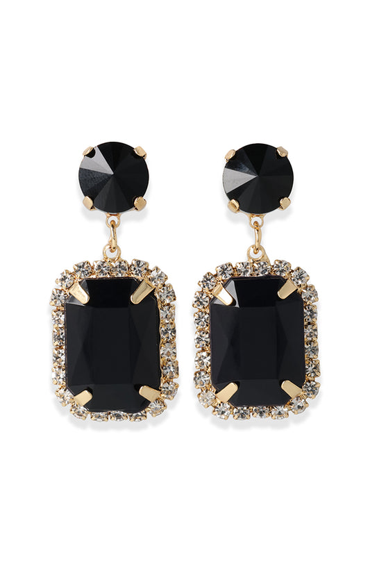 TARRYN DROP DIAMANTE EARRINGS
