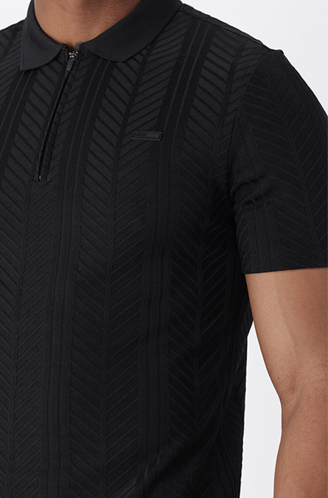 Mens | Covva Golfer _ 164213 Black Polos