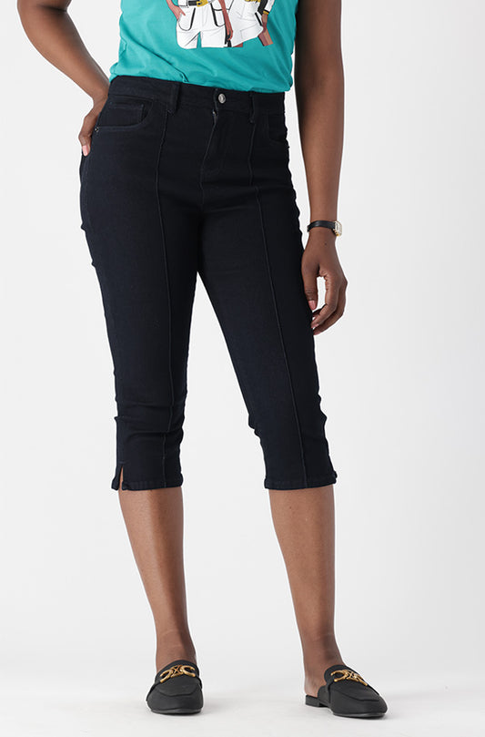 BRIELLE PINTUCK PEDAL PUSHER