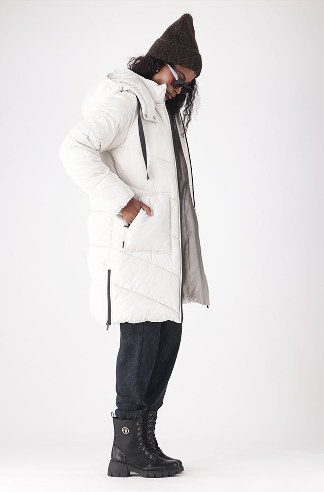 GIA CONTRAST PUFFER JACKET
