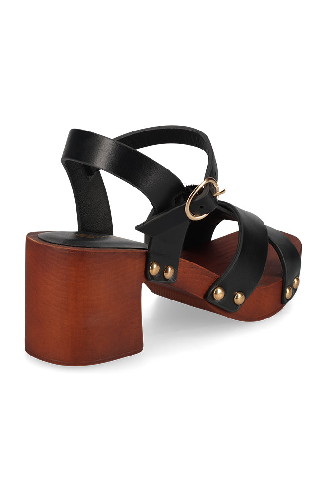 Sophia Cross over platform heel