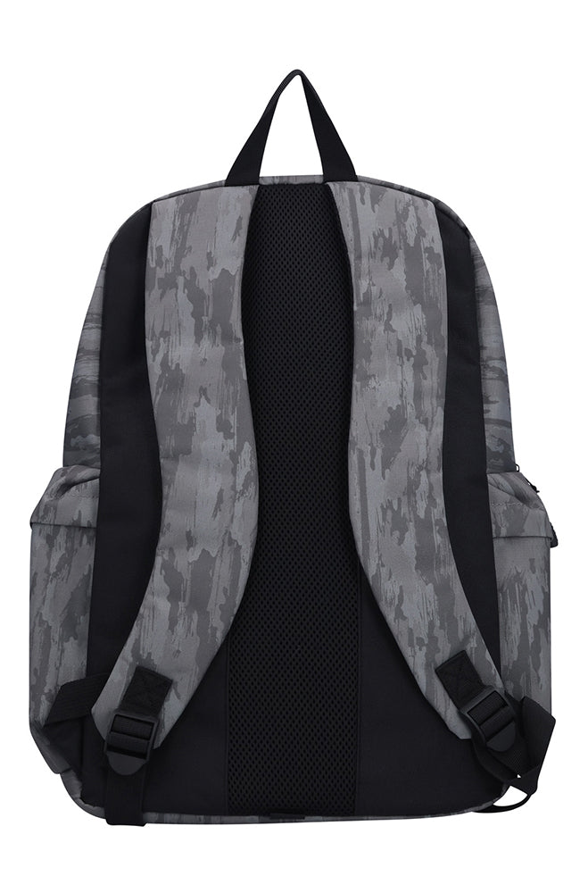 COLE PRINTED BACKPACK - CHARCOAL