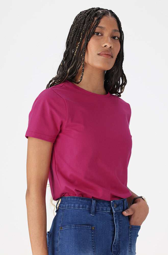 CANDICE CREW NECK TEE