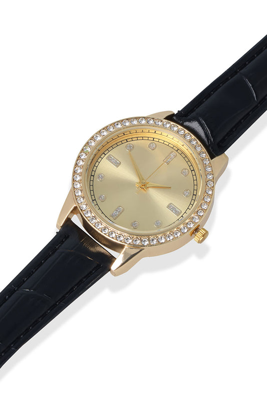 AYANDA PU STRAP WATCH