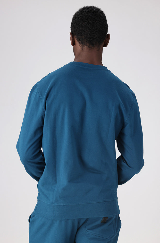 Mens | Lismore Crew Sweat _ 155974 Teal