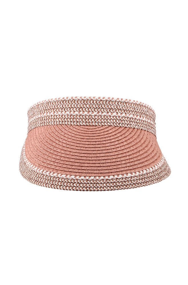 Accessories | Jamie Straw Visor _ 164633 Pink Visors