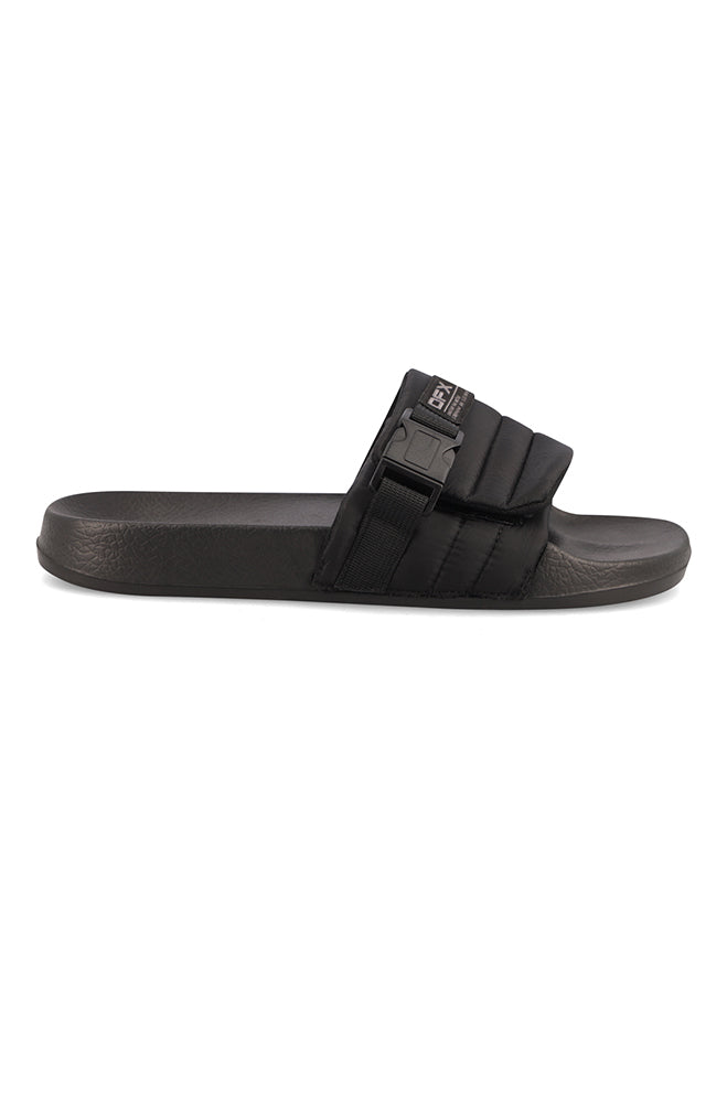 Footwear | Dfx Quilted Sport Clip Slide _ 167746 Black Sandals