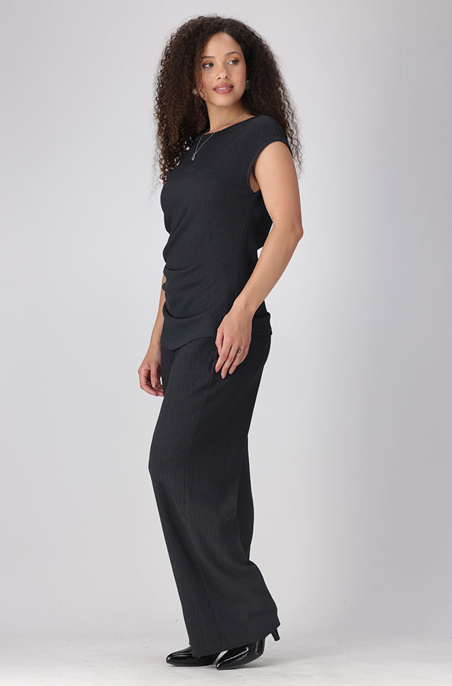 Sam  Wide Leg Pants _ 156335 _ Grey