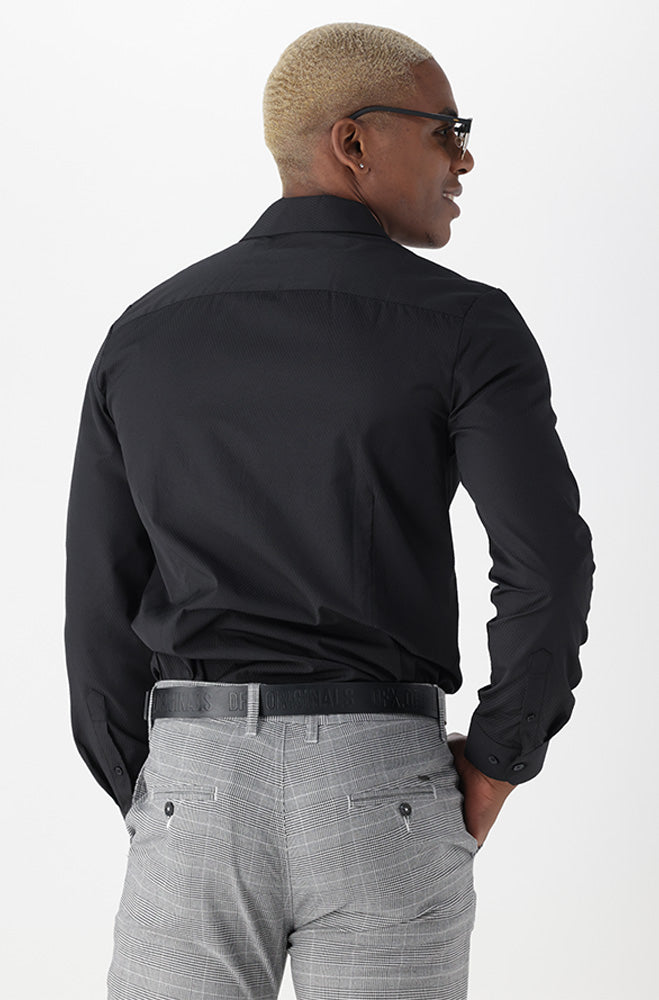 Mens | Dwelzi Shirt _ 164353 Black Shirts