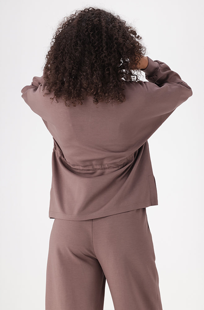 LEIA SOFT TOUCH QUARTER ZIP TOP – Dunns