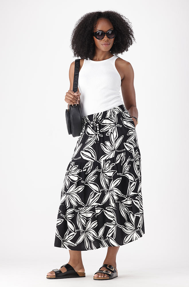 MIA TIERED SKIRT