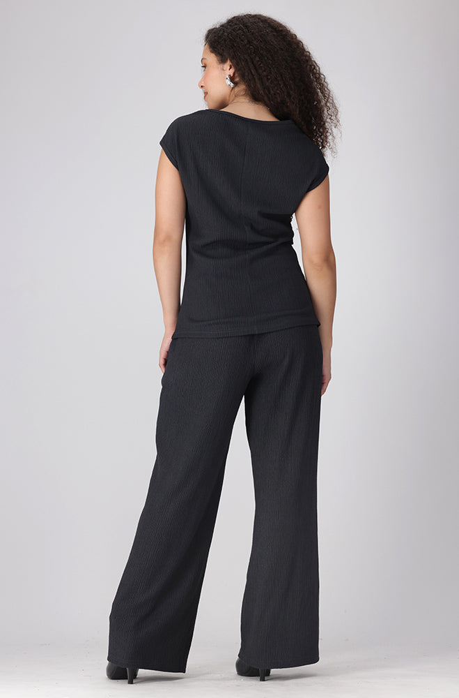 Sam  Wide Leg Pants _ 156335 _ Grey