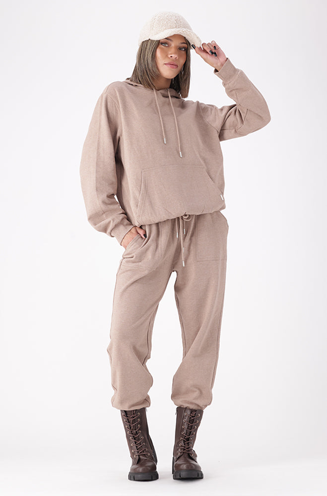 LAUREN FLEECE KANGAROO POCKET HOODIE
