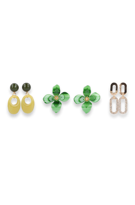 FIONA 3 PACK EARRINGS