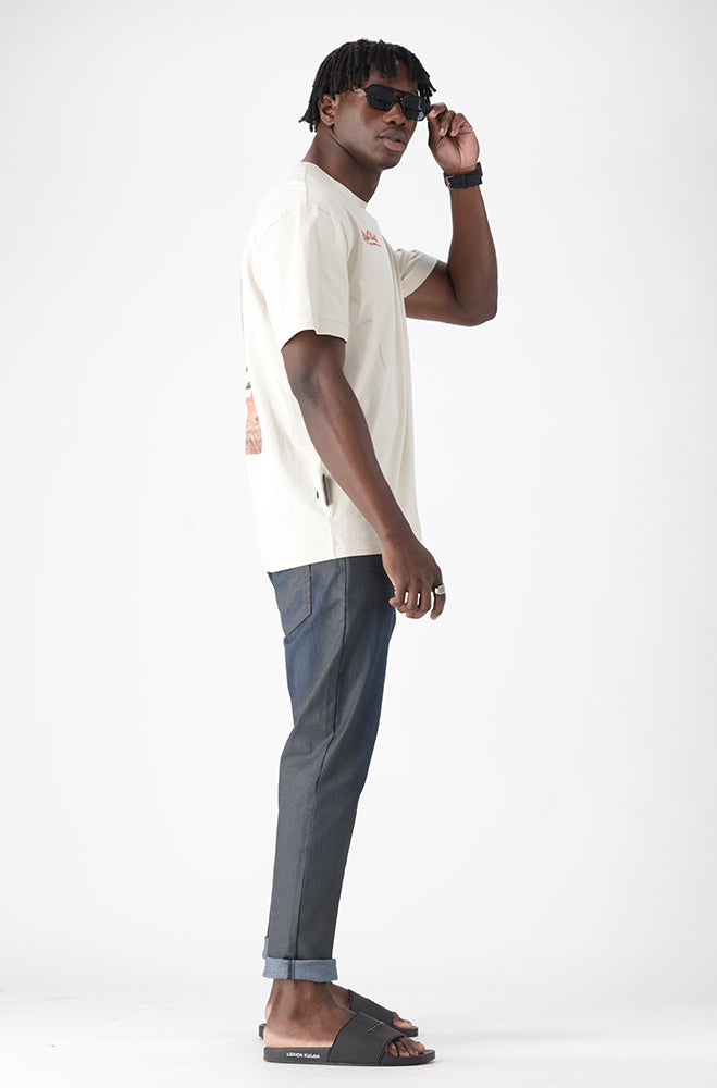 Modem Slim Fit Coated Denim